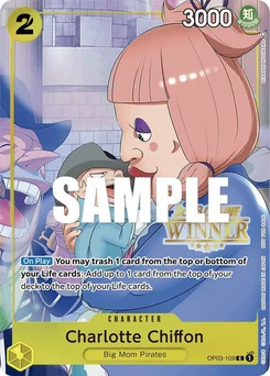 Charlotte Chiffon OP03-109 PR2 Promotion card