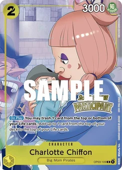 Charlotte Chiffon OP03-109 PR4 Promotion card