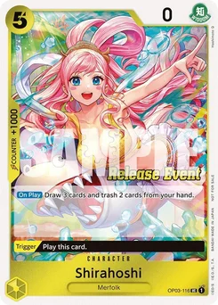 Shirahoshi OP03-116 PR1 Promotion card