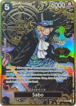 Sabo OP04-083 PR1 Promotion card
