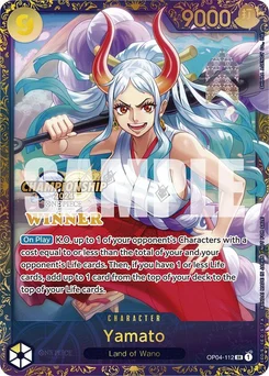 Yamato OP04-112 PR2 Promotion card