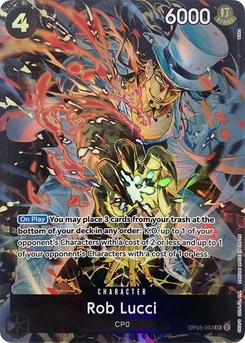 Rob Lucci OP05-093 PR Promotion card