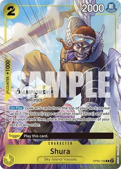 Shura OP05-106 PR Promotion card