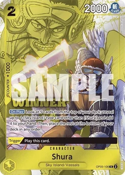 Shura OP05-106 PR1 Promotion card