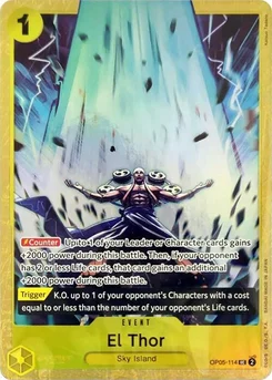 El Thor OP05-114 PR Promotion card