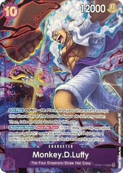Monkey.D.Luffy OP05-119 PR Promotion card
