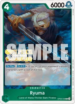 Ryuma OP06-036 PR Promotion card