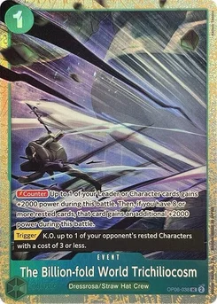 The Billion-fold World Trichiliocosm OP06-038 PR Promotion card