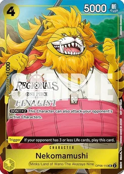 Nekomamushi OP06-110 PR2 Promotion card