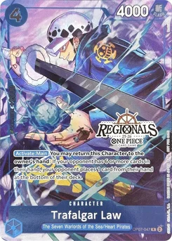 Trafalgar Law OP07-047 PR Promotion card