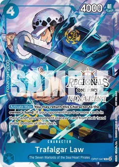 Trafalgar Law OP07-047 PR3 Promotion card