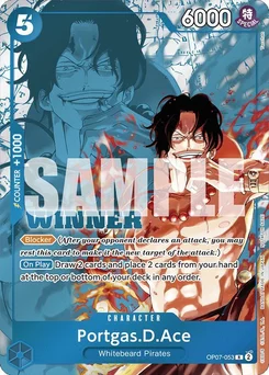 Portgas.D.Ace OP07-053 PR2 Promotion card