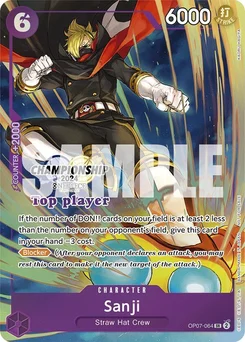 Sanji OP07-064 PR3 Promotion card