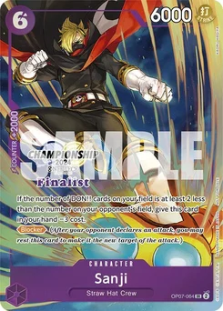 Sanji OP07-064 PR4 Promotion card