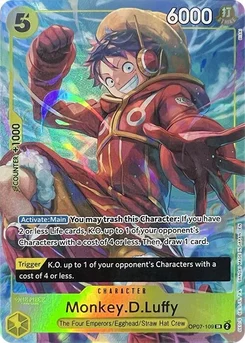 Monkey.D.Luffy OP07-109 PR6 Promotion card