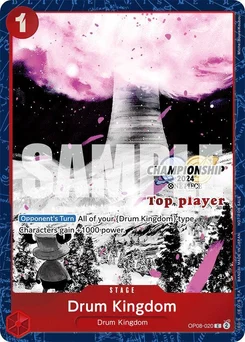 Drum Kingdom OP08-020 PR1 Promotion card