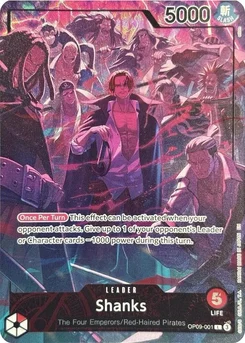 Shanks OP09-001 PR1 Promotion card
