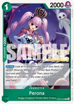 Perona OP09-034 PR Promotion card