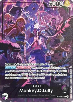 Monkey.D.Luffy OP09-061 PR1 Promotion card