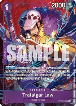 Trafalgar Law OP09-069 PR2 Promotion card