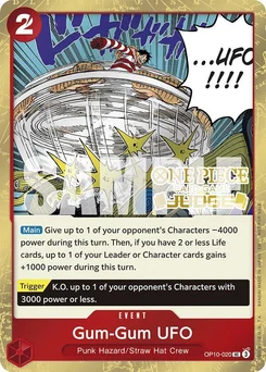 Gum-Gum UFO OP10-020 PR Promotion card
