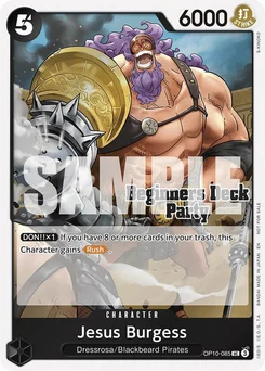 Jesus Burgess OP10-085 PR1 Promotion card