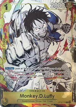 Monkey.D.Luffy OP10-111 PR2 Promotion card