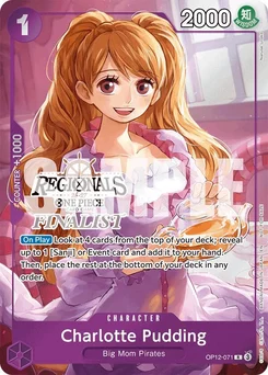 Charlotte Pudding OP12-071 PR1 Promotion card