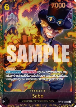 Sabo OP13-120 PR Promotion card