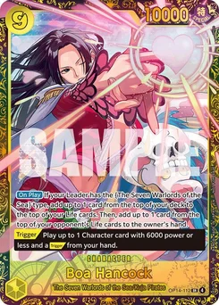Boa Hancock OP14-112 PR Promotion card