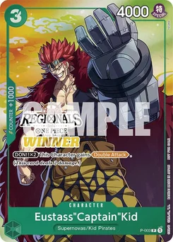 Eustass"Captain"Kid P-003 PR1 Promotion card