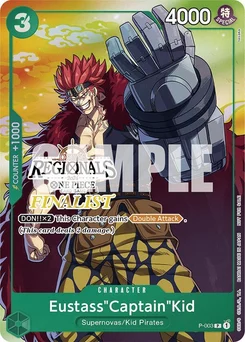 Eustass"Captain"Kid P-003 PR3 Promotion card