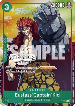 Eustass"Captain"Kid P-003 PR4 Promotion card