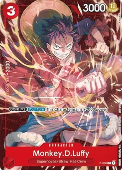 Monkey.D.Luffy P-006 PR2 Promotion card