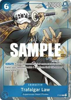 Trafalgar Law P-009 PR Promotion card