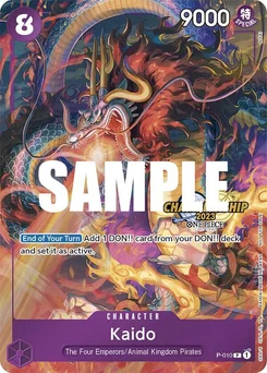 Kaido P-010 PR Promotion card