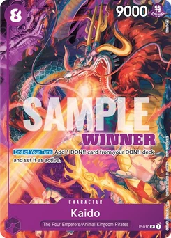 Kaido P-010 PR1 Promotion card