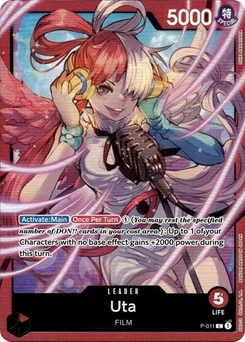 Uta P-011 PR Promotion card