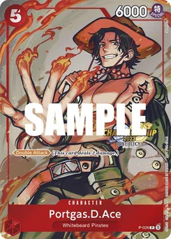 Portgas.D.Ace P-028 PR2 Promotion card
