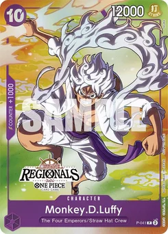 Monkey.D.Luffy P-041 PR Promotion card