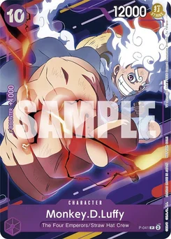 Monkey.D.Luffy P-041 PR1 Promotion card