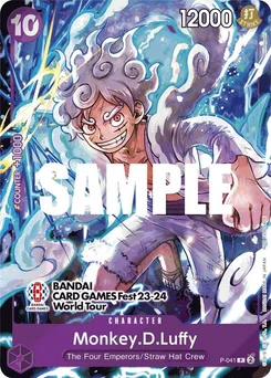 Monkey.D.Luffy P-041 PR2 Promotion card