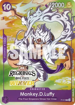 Monkey.D.Luffy P-041 PR4 Promotion card