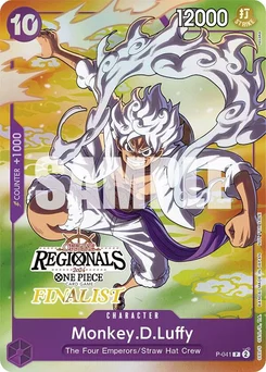 Monkey.D.Luffy P-041 PR5 Promotion card