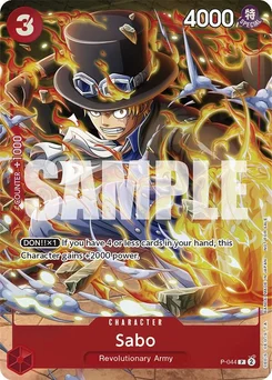 Sabo P-044 PR1 Promotion card