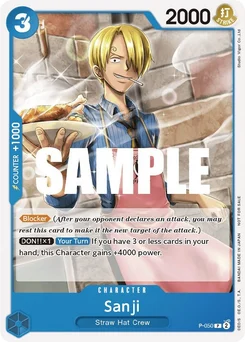 Sanji P-050 PR1 Promotion card