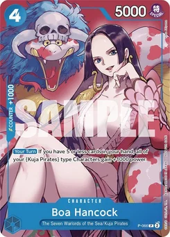 Boa Hancock P-066 PR Promotion card