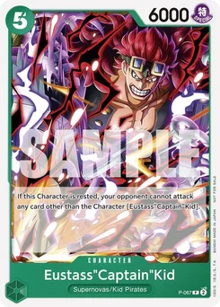 Eustass"Captain"Kid P-067 PR1 Promotion card