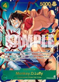 Monkey.D.Luffy PRB02-005 PR Promotion card