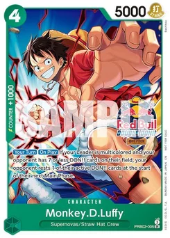 Monkey.D.Luffy PRB02-005 PR2 Promotion card
